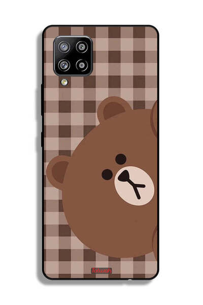 Tolwak غطاء حماية لهاتف سامسونج جالاكسي M42 5G بتصميم دب تيدي