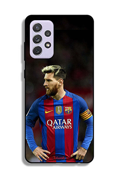 Tolwak غطاء حماية لهاتف سامسونج جالاكسي A72 5G ميسي برشلونة