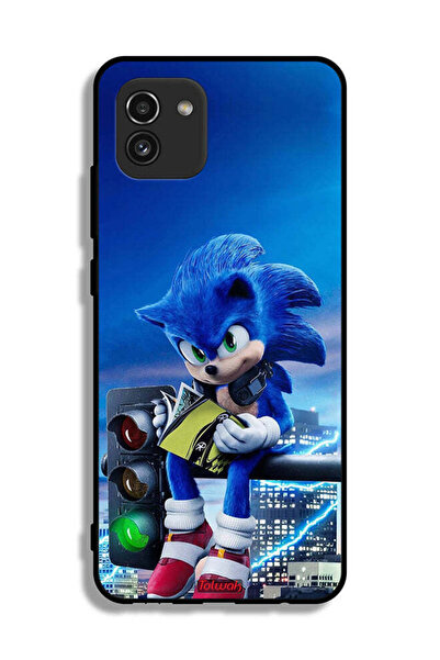Tolwak Samsung Galaxy A03 Protective Case Cover Sonic Reading