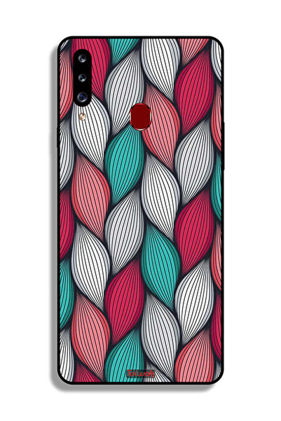 Tolwak غطاء واقي لغطاء الحماية Samsung Galaxy A20s بنمط الريش
