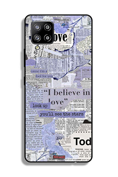 Tolwak غطاء حماية لهاتف سامسونج جالاكسي A42 5G، قطع من الصحف