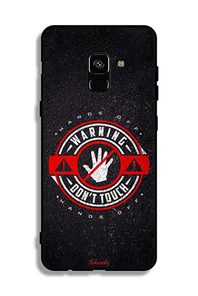 Tolwak غطاء حماية لهاتف Samsung Galaxy A8 Plus (2018) تحذير: لا تلمسه