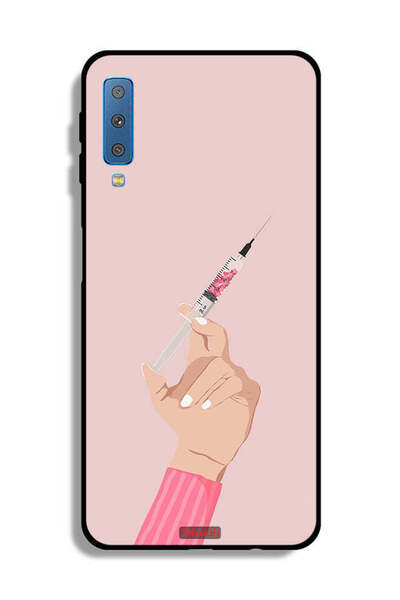 Tolwak غطاء حماية لهاتف Samsung Galaxy A7 (2018) Love Injection