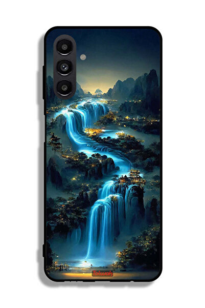 Tolwak غطاء حماية لهاتف Samsung Galaxy A04s بتصميم شلال فني