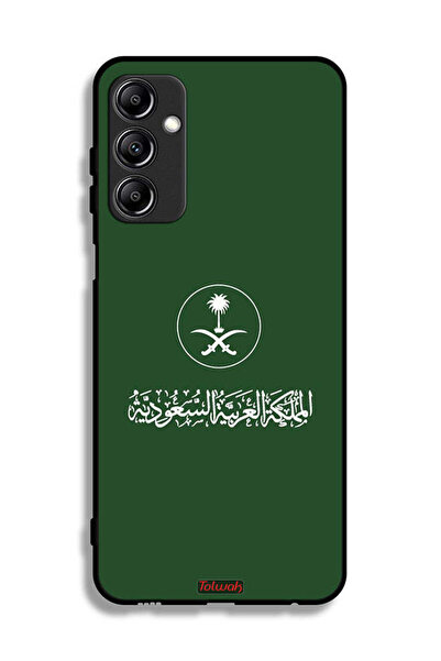 Tolwak غطاء حماية لهاتف سامسونج جالاكسي A24 4G، تصميم فن ناقل لعلامة المملكة ...