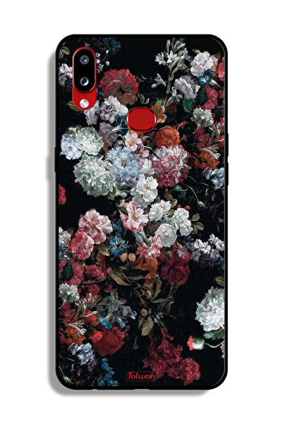 Tolwak غطاء حماية لهاتف سامسونج جالكسي A10s بنقشة ورود عتيقة
