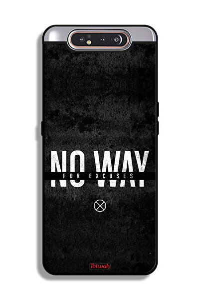 Tolwak غطاء حماية لهاتف سامسونج جالكسي A80 - لا مجال للأعذار