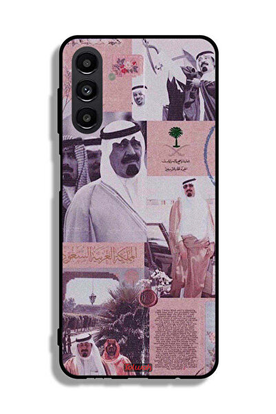 Tolwak غطاء حماية لهاتف سامسونج جالكسي A04s، ملصق الملك عبد الله العتيق