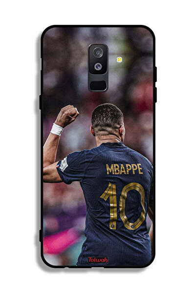 Tolwak غطاء حماية لهاتف سامسونج جالاكسي A6 بلس (2018) بتصميم مبابي 10