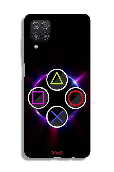 Tolwak غطاء حماية لهاتف Samsung Galaxy A12 بتصميم لعبة الحبار