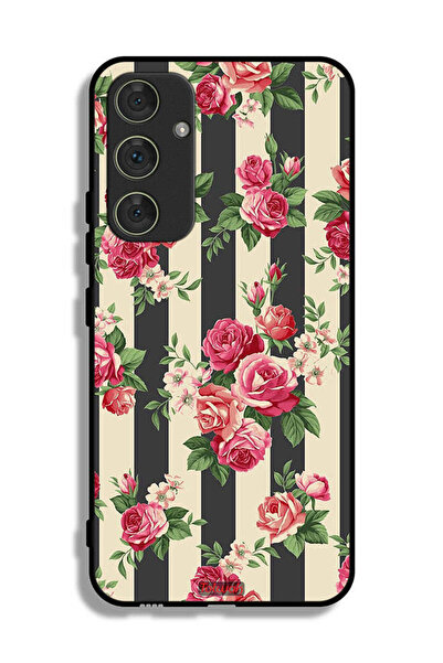 Tolwak Samsung Galaxy A54 5G Protective Case Cover Roses Pattern