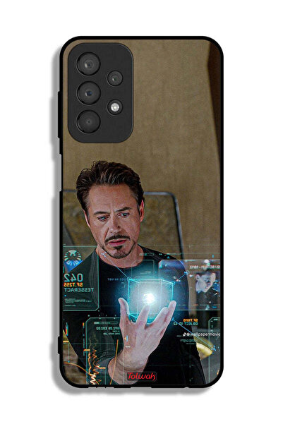 Tolwak غطاء حماية لهاتف سامسونج جالكسي A23 بتصميم الرجل الحديدي