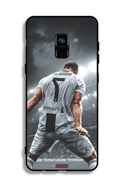 Tolwak غطاء حماية لهاتف سامسونج جالاكسي A8 بلس (2018) بطبعة احتفال كريستيانو ...