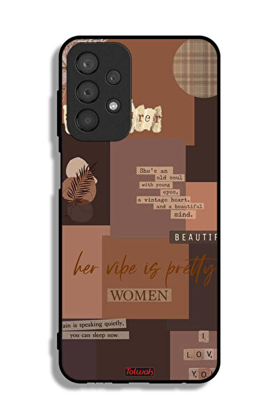 Tolwak Samsung Galaxy A23 Protective Case Cover Adventurer Women