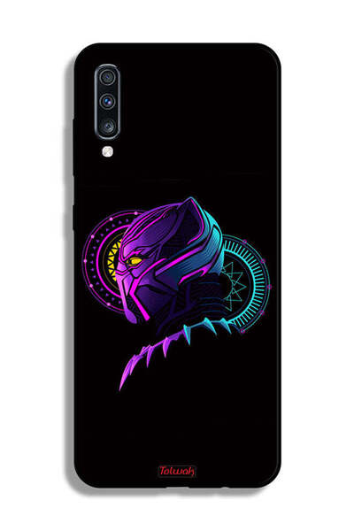 Tolwak غطاء حماية لهاتف Samsung Galaxy A70، رسم فني رقمي بسيط عالي الدقة