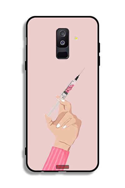 Tolwak غطاء حماية لهاتف Samsung Galaxy A6 Plus (2018) Love Injection