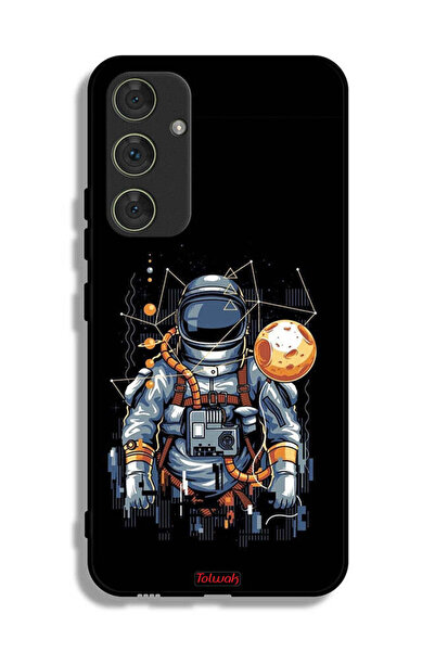 Tolwak غطاء حماية لهاتف Samsung Galaxy A54 5G بتصميم رائد فضاء تجريدي