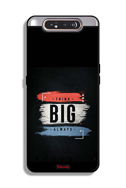 Tolwak غطاء حماية لهاتف Samsung Galaxy A80 - فكر دائمًا بشكل كبير