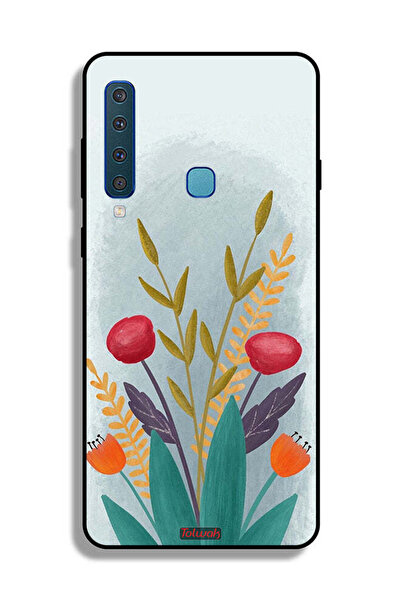 Tolwak غطاء حماية لهاتف Samsung Galaxy A9 (2018) برسومات نباتية