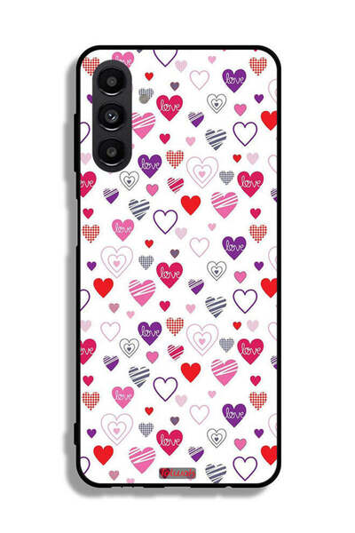 Tolwak Samsung Galaxy A13 5G Protective Case Cover Hearts Doodle
