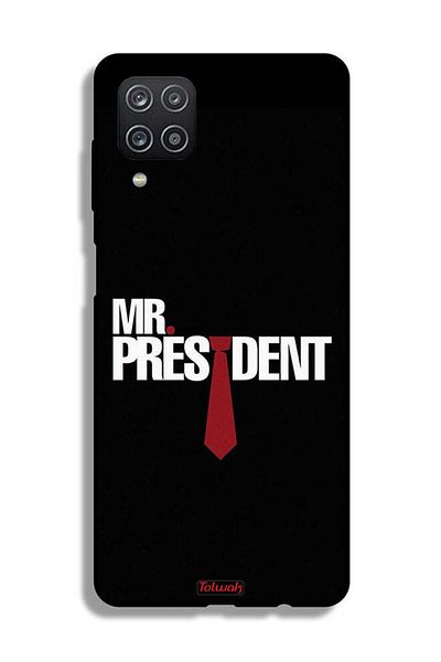 Tolwak غطاء حماية لهاتف Samsung Galaxy M12 Mr President