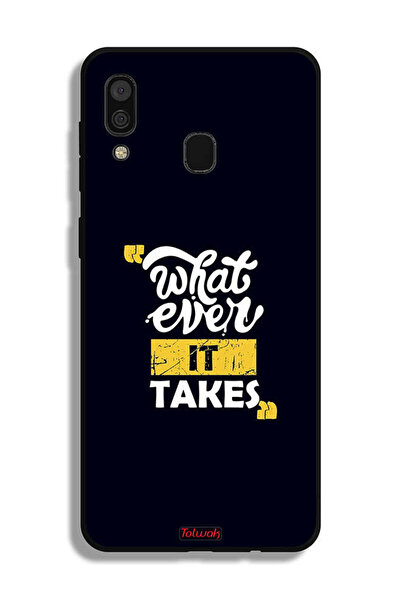 Tolwak غطاء حماية لهاتف سامسونج جالكسي A20 مهما كان الأمر