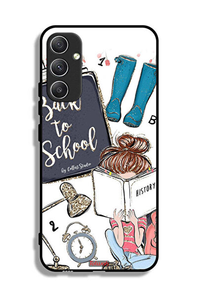 Tolwak غطاء حماية لهاتف Samsung Galaxy A34 5G بتصميم فتاة العودة إلى المدرسة ...