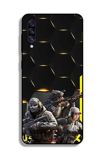 Tolwak غطاء حماية لهاتف Samsung Galaxy A50s بخلفية Cyberpunk