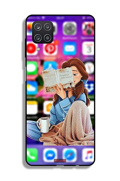 Tolwak غطاء واقي لغطاء الحماية Samsung Galaxy A12 للقراءة