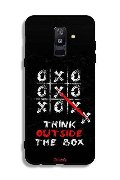 Tolwak غطاء حماية لهاتف Samsung Galaxy A6 Plus (2018) - فكر خارج الصندوق