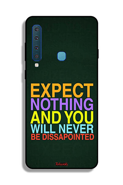 Tolwak Samsung Galaxy A9 (2018) Protective Case Cover Expect Nothing And You ...