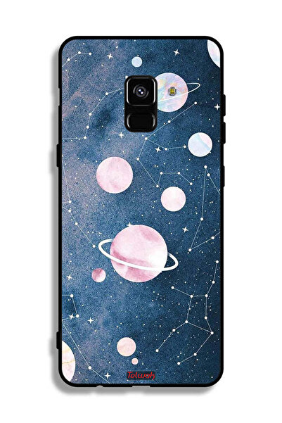 Tolwak غطاء حماية لهاتف Samsung Galaxy A8 Plus (2018) - فن الفضاء