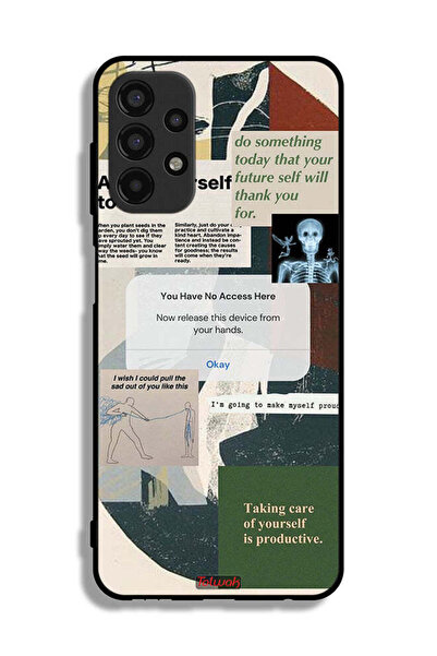 Tolwak غطاء حماية لهاتف Samsung Galaxy A13 4G اسمح لنفسك بالنمو