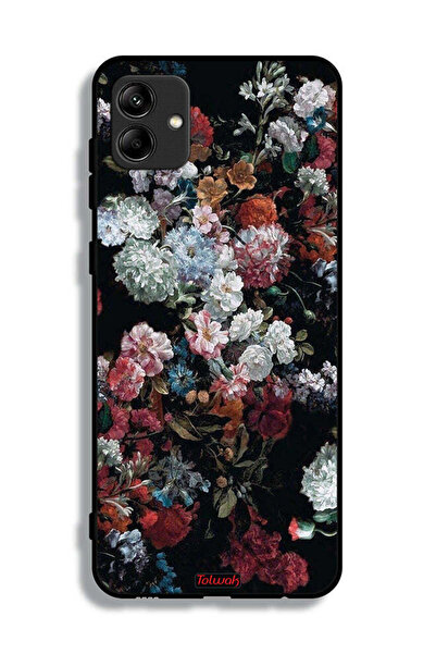 Tolwak غطاء حماية لهاتف سامسونج جالاكسي A04 بنقشة ورود عتيقة