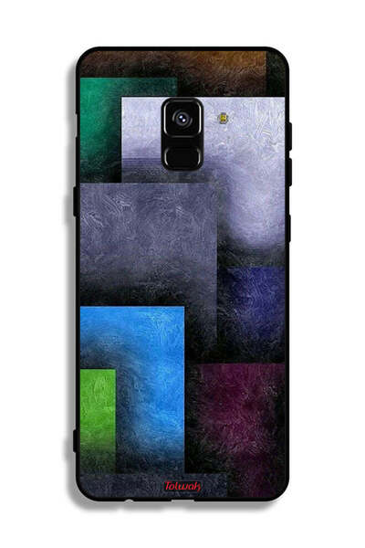 Tolwak غطاء حماية بنمط نمط لهاتف Samsung Galaxy A8 Plus (2018)