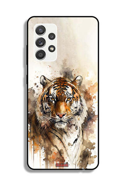 Tolwak غطاء حماية لهاتف سامسونج جالاكسي M32 5G بنقشة فن الفهد التجريدي