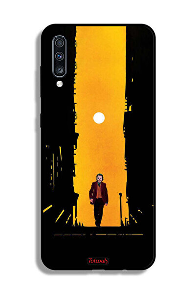 Tolwak غطاء حماية لهاتف Samsung Galaxy A70 بتصميم جوكر، عمل فني رقمي تجريدي