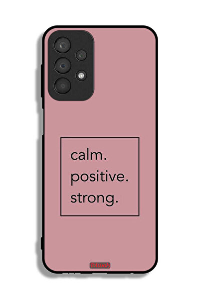 Tolwak غطاء حماية لهاتف سامسونج جالكسي A23 - هادئ، إيجابي، قوي