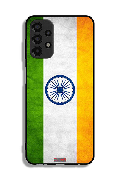 Tolwak Samsung Galaxy A13 4G Protective Case Cover Luminous Indian Flag