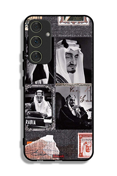 Tolwak غطاء حماية لهاتف سامسونج جالاكسي A54 5G، ملصق الملك فيصل العتيق