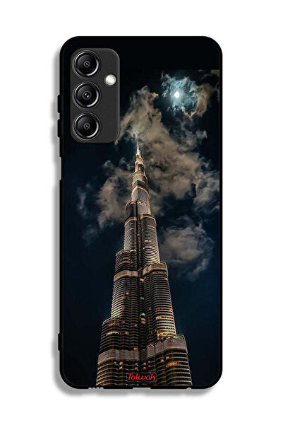 Tolwak Samsung Galaxy A24 4G Protective Case Cover Burj Khalifa In Night
