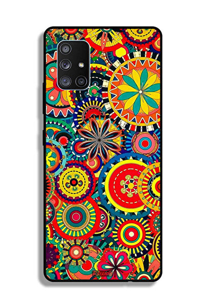 Tolwak غطاء حماية لهاتف سامسونج جالاكسي A71 5G بنمط ماندالا ملون