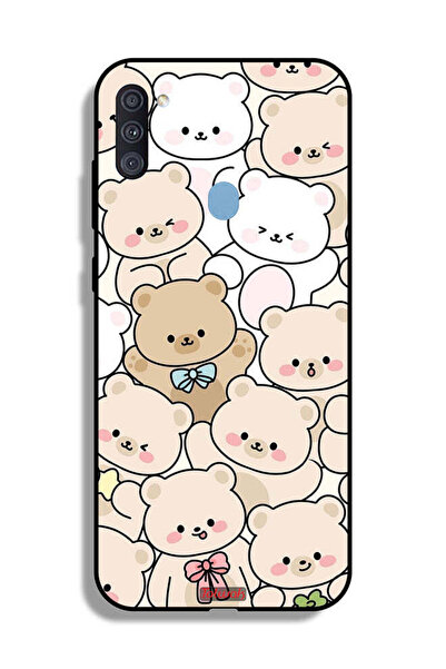 Tolwak غطاء حماية لهاتف سامسونج جالكسي A11 بنقشة الدببة