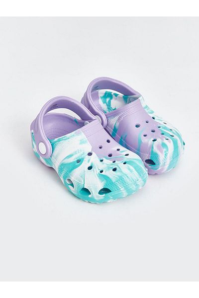 LC Waikiki Mixed Printed Girl's Beach Sandals