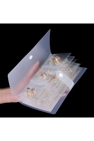 Modafiks Album Shaped Accessory, Jewelry Storage Bags Necklace, Earrings, Bracelet Organizer