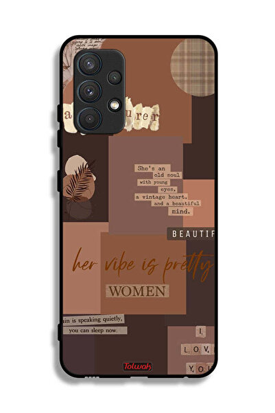 Tolwak Samsung Galaxy A32 4G Protective Case Cover Adventurer Women
