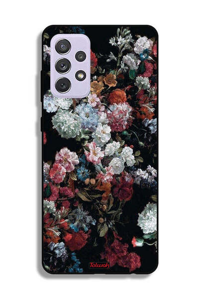 Tolwak غطاء حماية لهاتف سامسونج جالاكسي A72 5G بنقشة ورود عتيقة