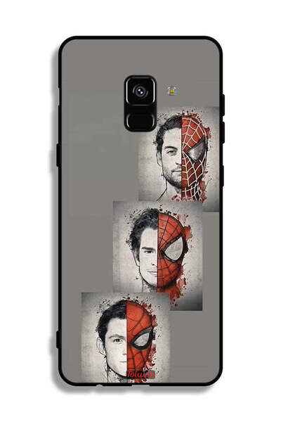 Tolwak غطاء حماية لهاتف Samsung Galaxy A8 Plus (2018) برسومات سبايدر مان