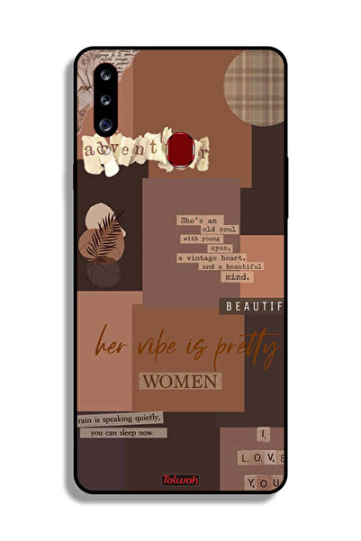 Tolwak Samsung Galaxy A20s Protective Case Cover Adventurer Women