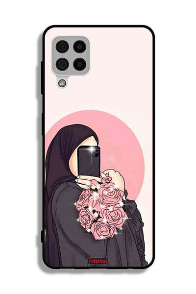 Tolwak غطاء حماية لهاتف سامسونج جالاكسي A22 4G، فن التقاط صور سيلفي مع حمل ال...